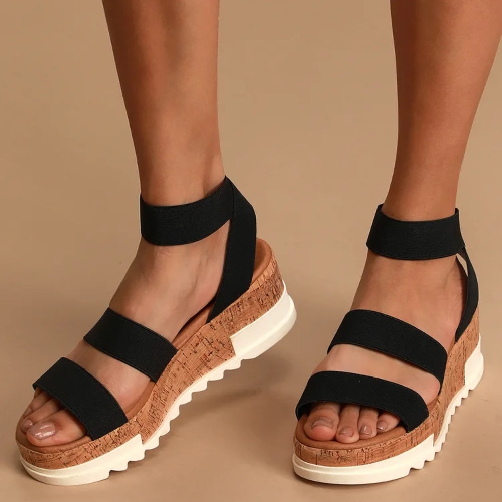 Steve Madden Bandi platform sandal - size 7